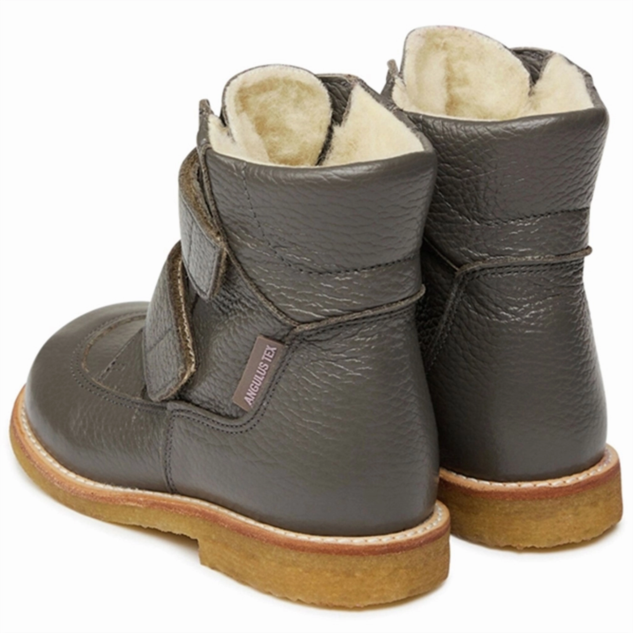 Angulus Tex Boots w Velcro Grey