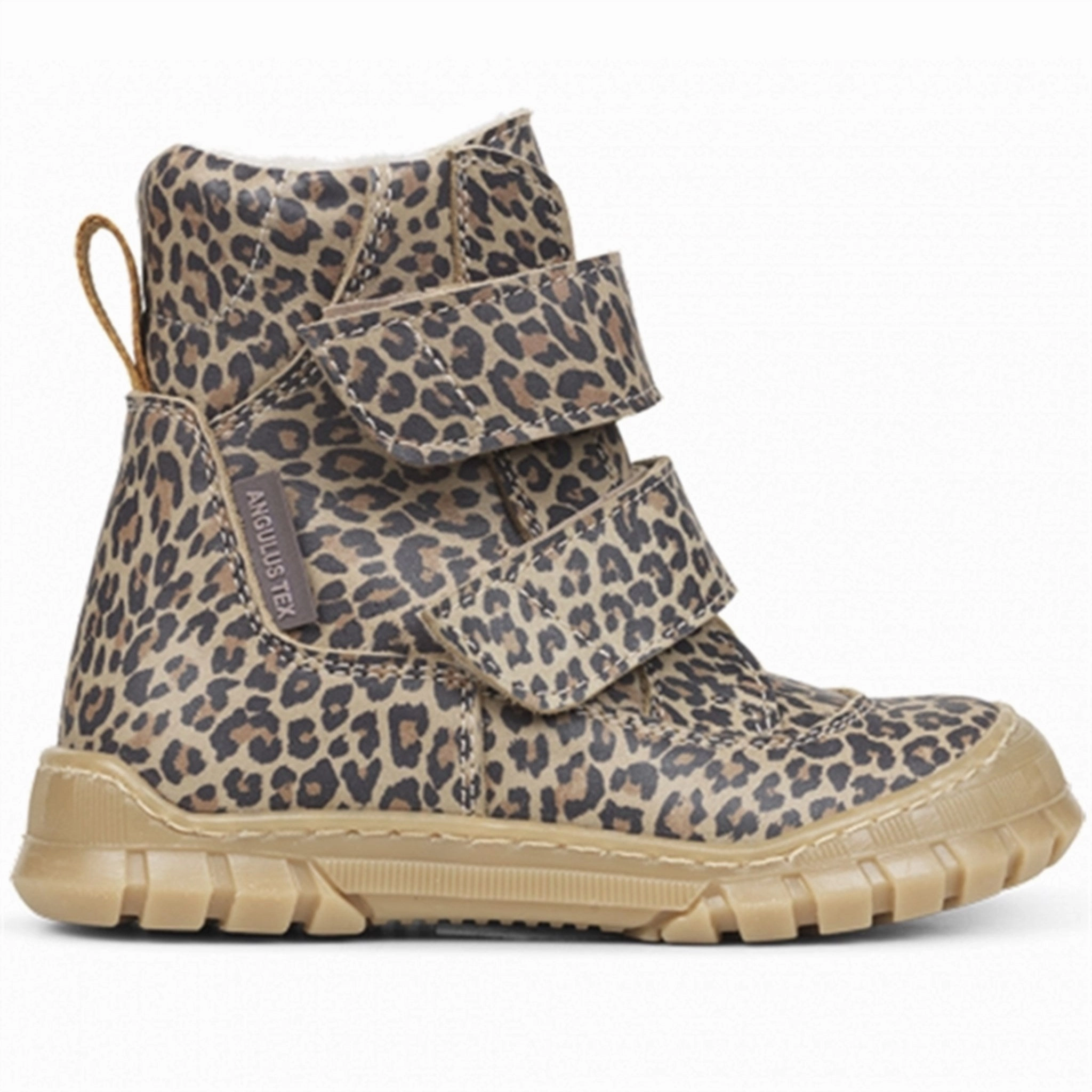 Angulus Tex Boots w Velcro Leopard