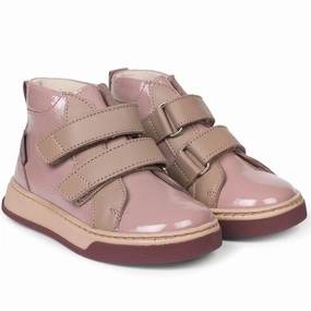 Angulus Tex Boots w Velcro Old Rose/Make-up Cheap Kids Winter Footwear
