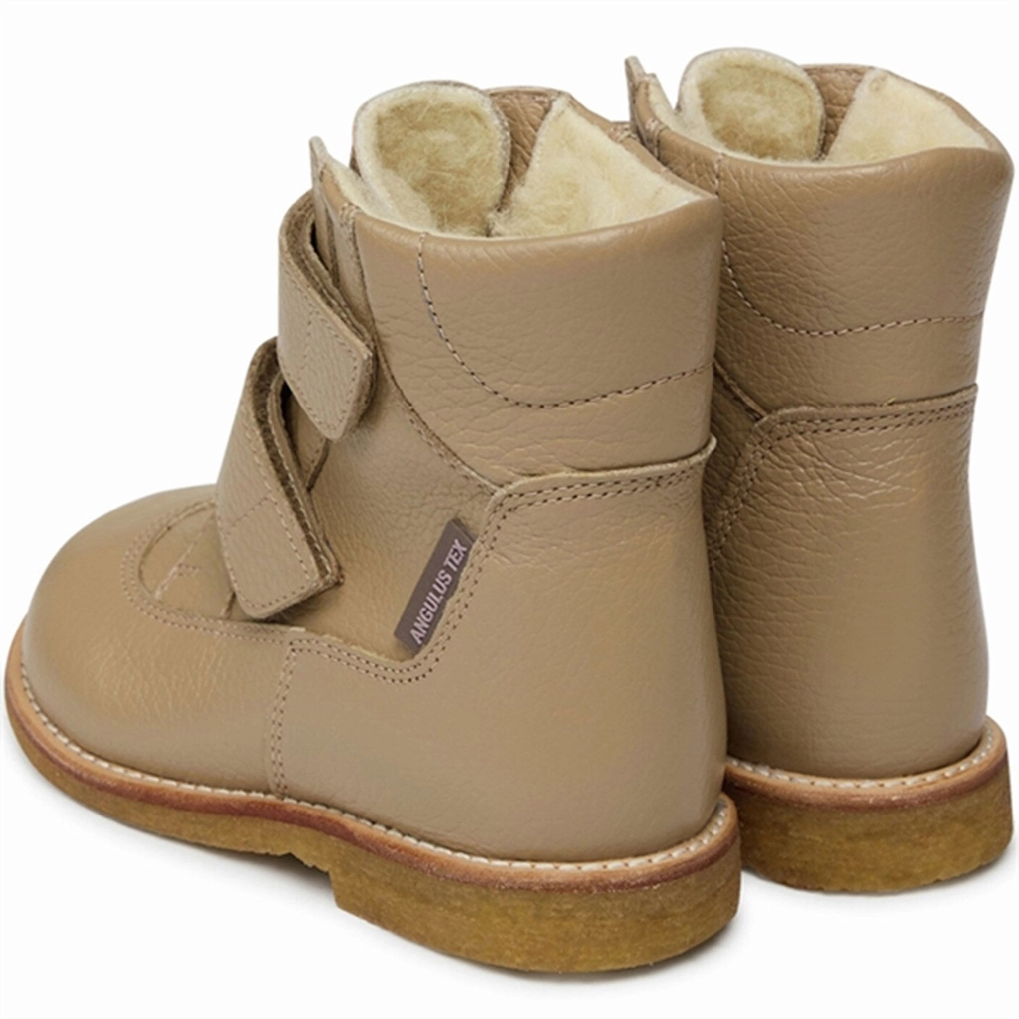 Angulus Tex Boots w Velcro Sand