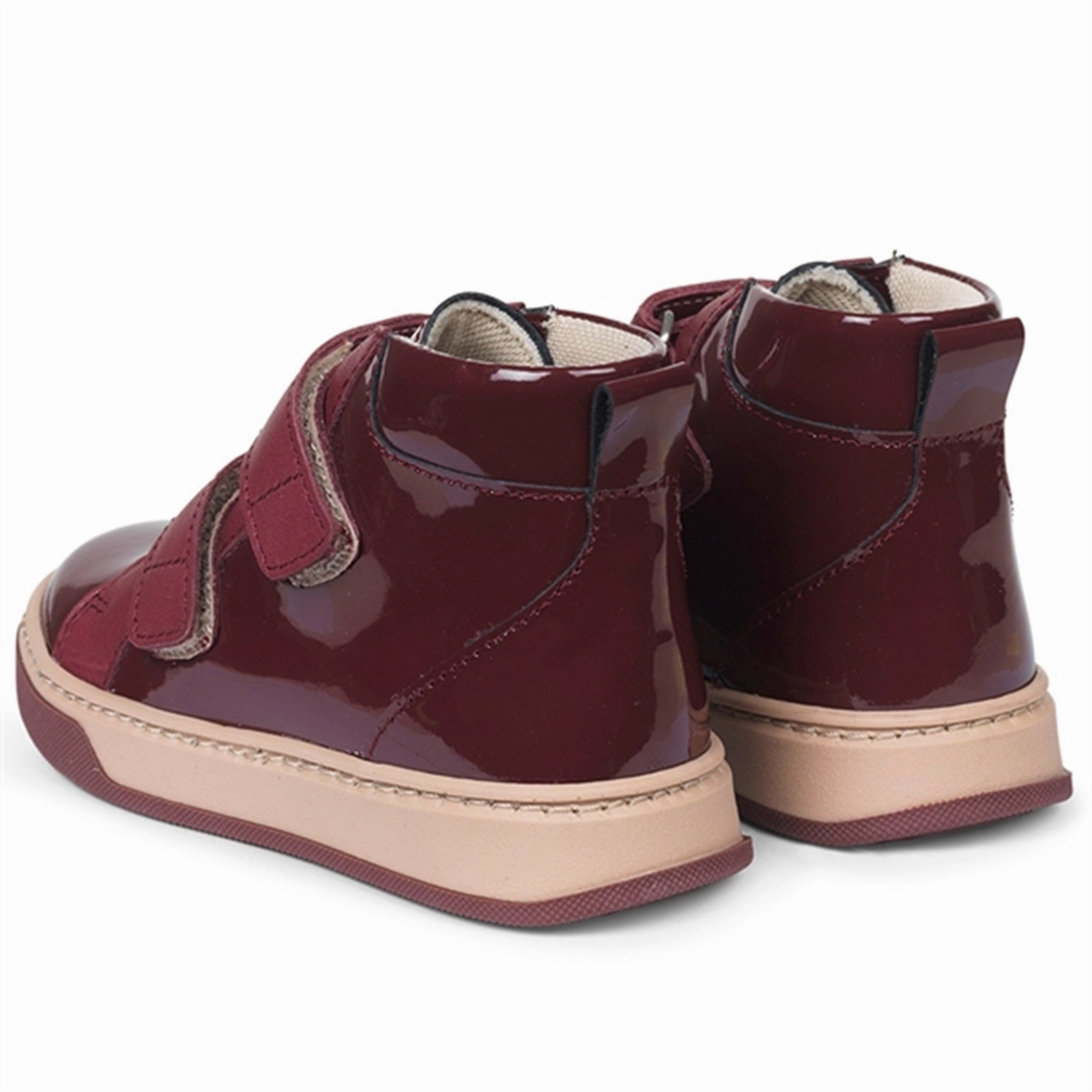 Angulus Tex Boots With Velcro Plum