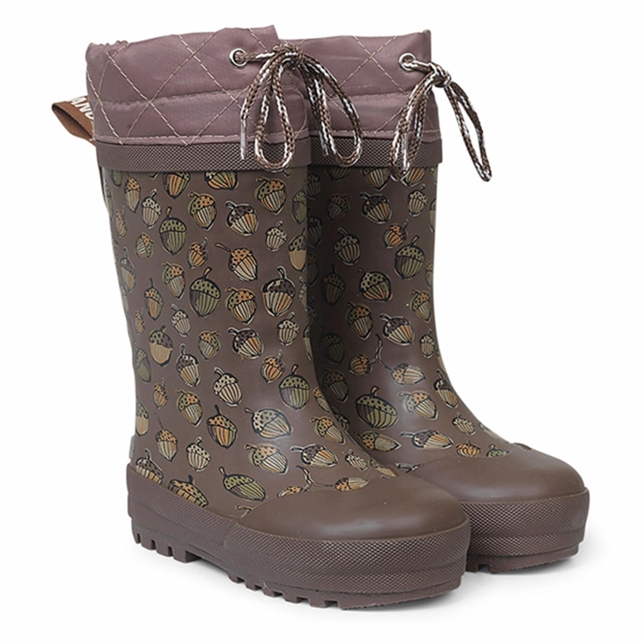 Angulus Thermo Rubber Boots Acorn Print Kids Thermo Boots discount price