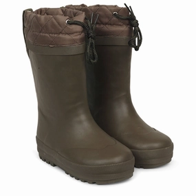 Angulus Thermo Rubber Boots Olive Kids Thermo Boots discount price