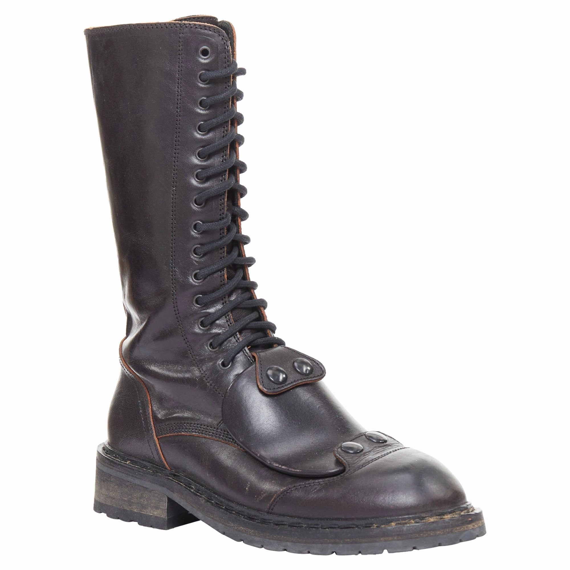Ann Demeulemeester black tall boots