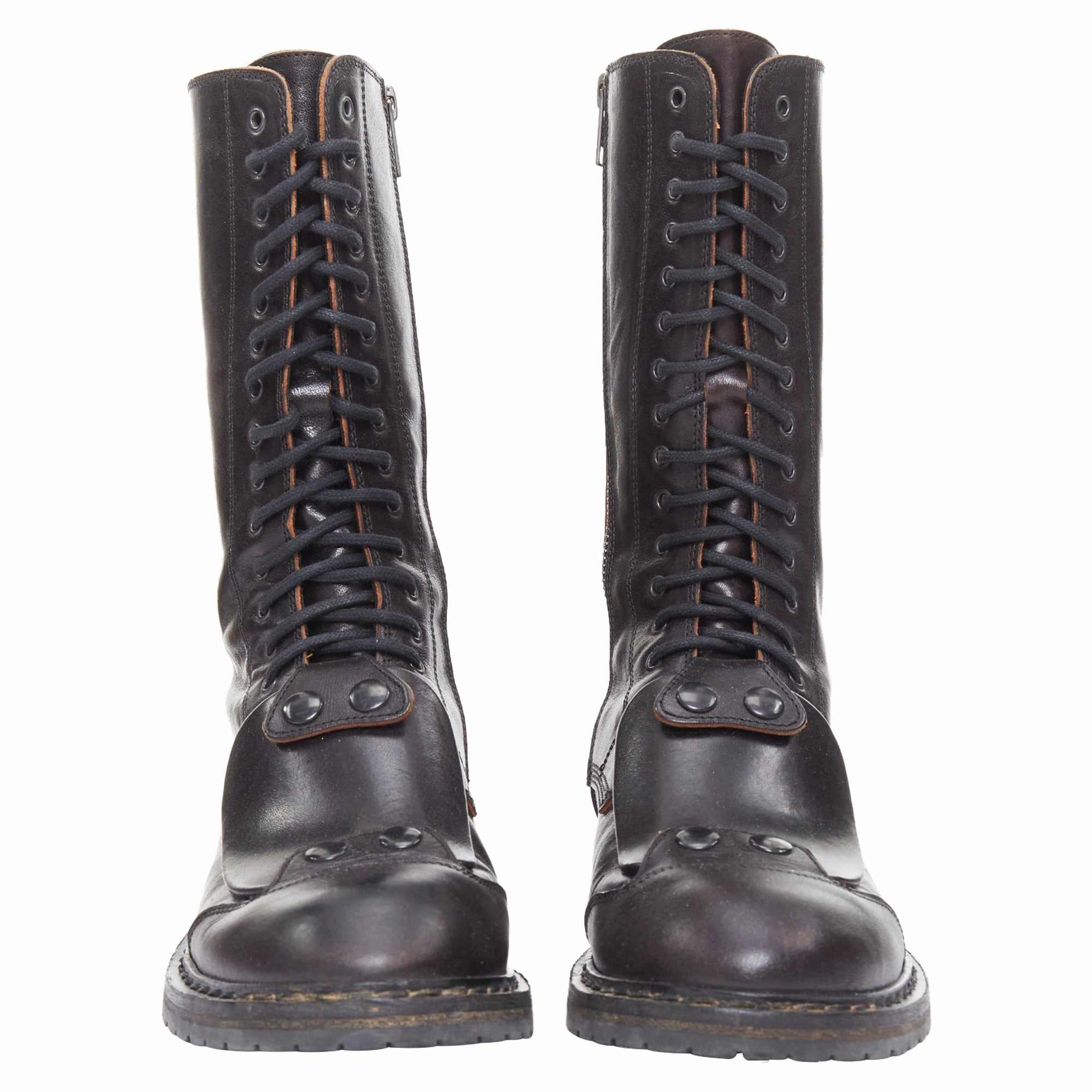 Ann Demeulemeester black tall boots