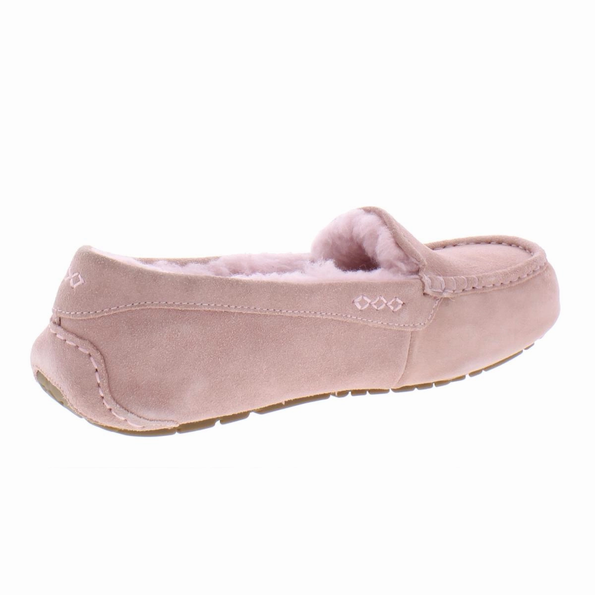 Ansley Womens Suede Comfy Moccasin Slippers