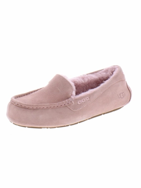 Ansley Womens Suede Comfy Moccasin Slippers Cozy Womens Slippers discount