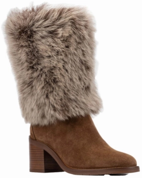 Aquatalia Jolie Weatherproof Suede Boot Womens Casual Boots clearance