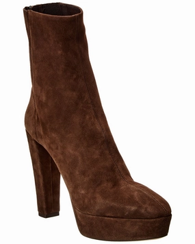 Aquazzura Saint Honore 120 Suede Boot Womens Casual Boots clearance