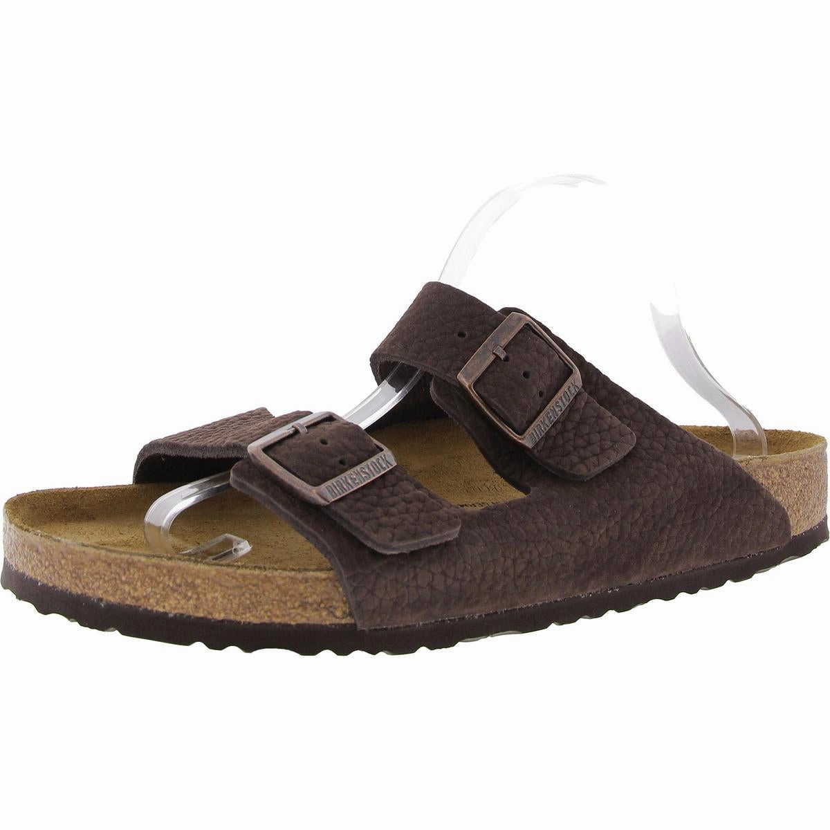 Arizona BS Mens Buckle Nubuck Slide Sandals