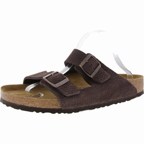 Arizona BS Mens Buckle Nubuck Slide Sandals Discount Mens Beach Sandals