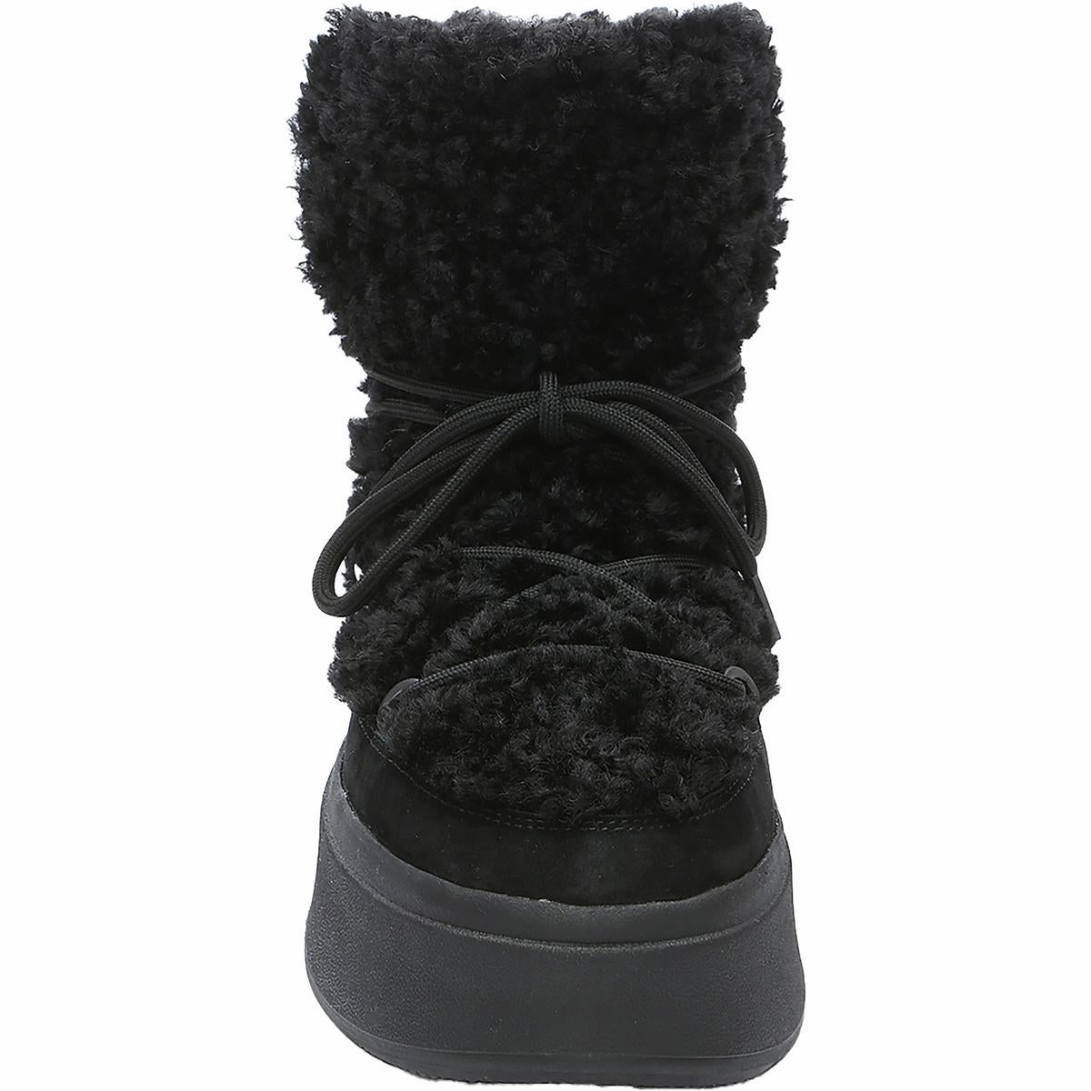 AS Moboo Womens Lace Up Platform Ankle Boots
