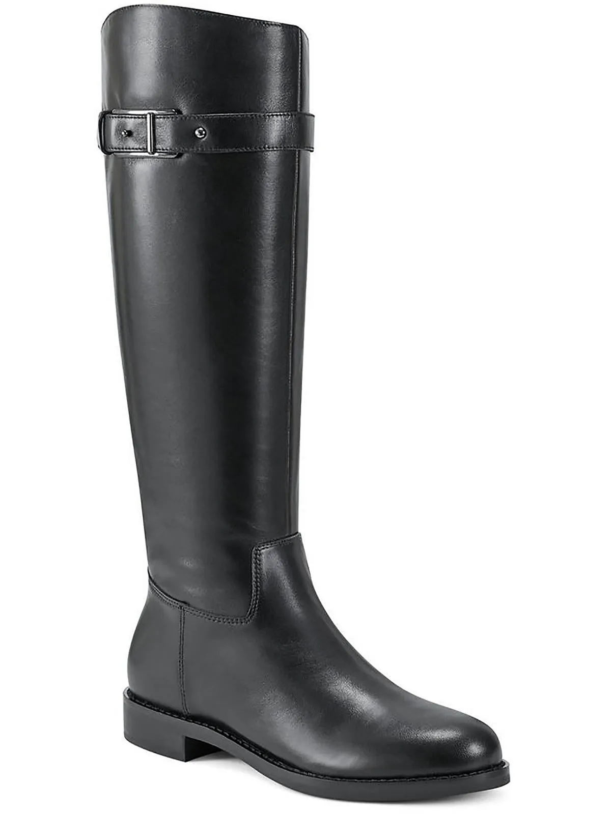 Aubrey Womens Leather Tall Knee-High Boots Cheap Womens Boots for winter