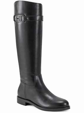 Aubrey Womens Leather Tall Knee-High Boots Cheap Womens Boots for winter