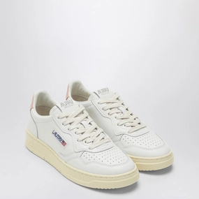 Autry Women's /pink Leather Medalist Sneakers Online store for Womens Sneakers