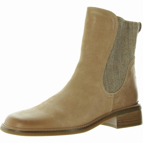 Autumn Womens Mixed Media Leather Mid-Calf Boots Womens Fashion Boots outlet store