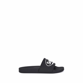 Balenciaga Rubber Men's Slippers Discount Mens Beach Sandals