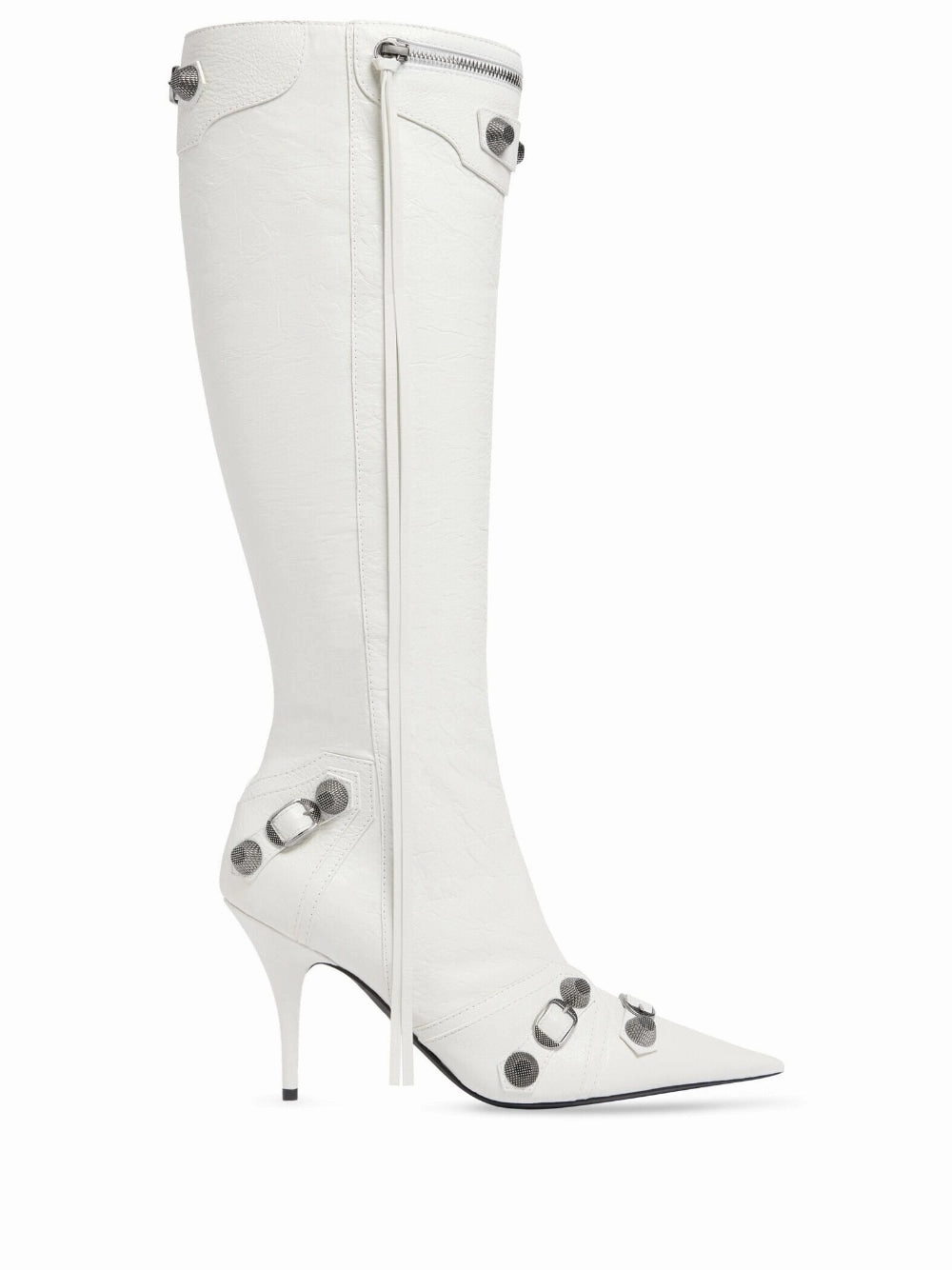 Balenciaga Women's Cagole 90Mm Knee-High Boots Promo on Womens Fashionable Boots