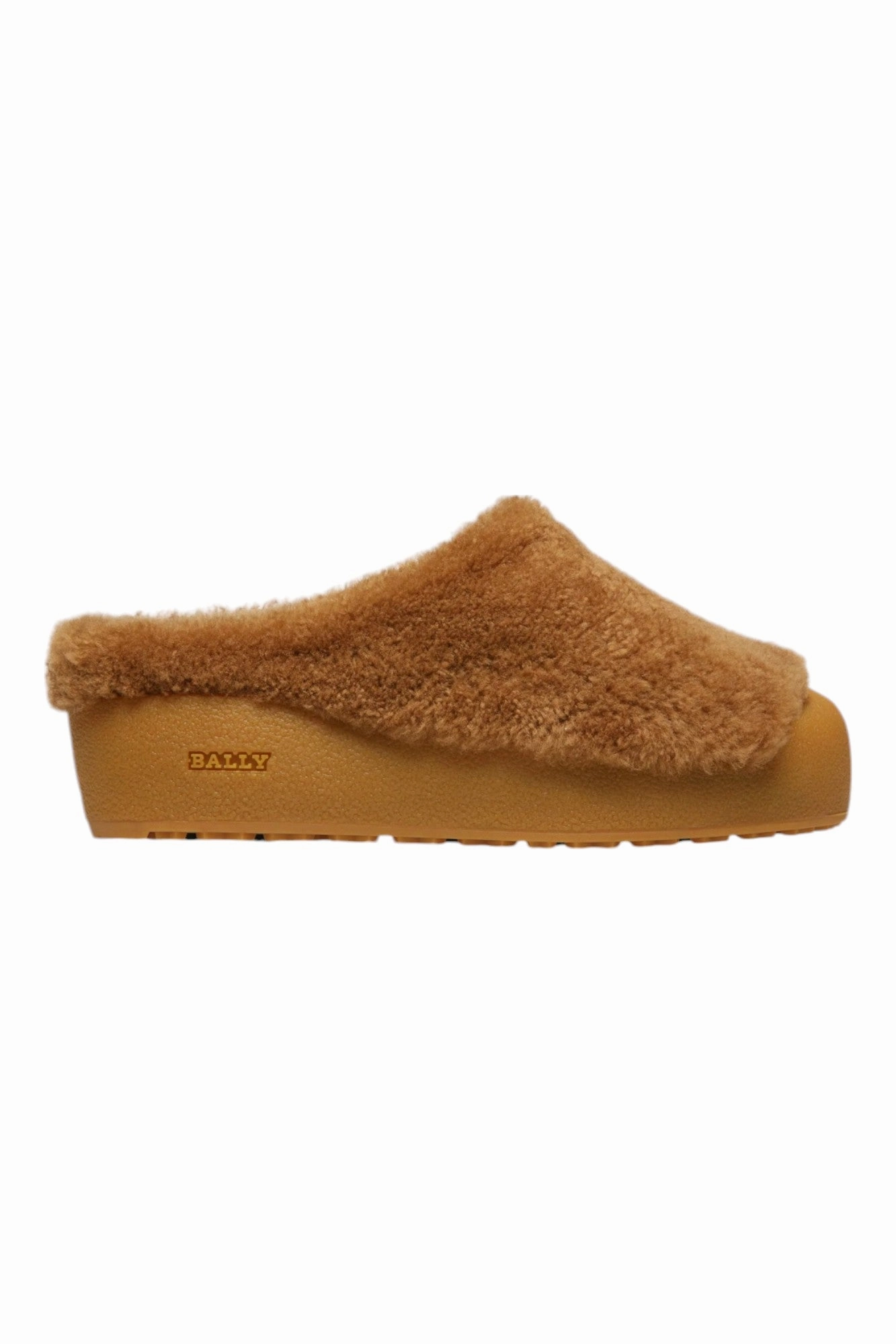 Bally Crans 6302944 Men's Camel Calf Leather Slippers Mens Slippers clearance sale
