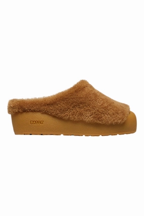 Bally Crans 6302944 Men's Camel Calf Leather Slippers Mens Slippers clearance sale