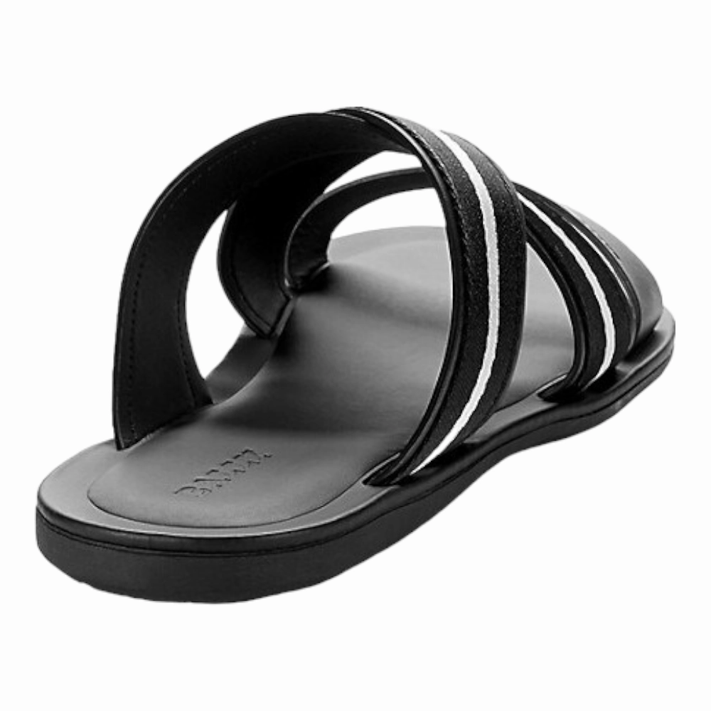 Bally Sasha Men's 6234150 Black Slide Sandals