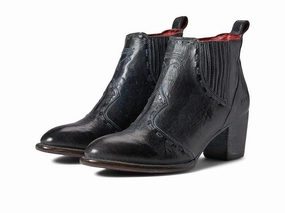 Bed Stu Brie II F393078-002 Boots Women's US 6 Black Leather Block Heel ZOGG178 Womens Boot Deals Today