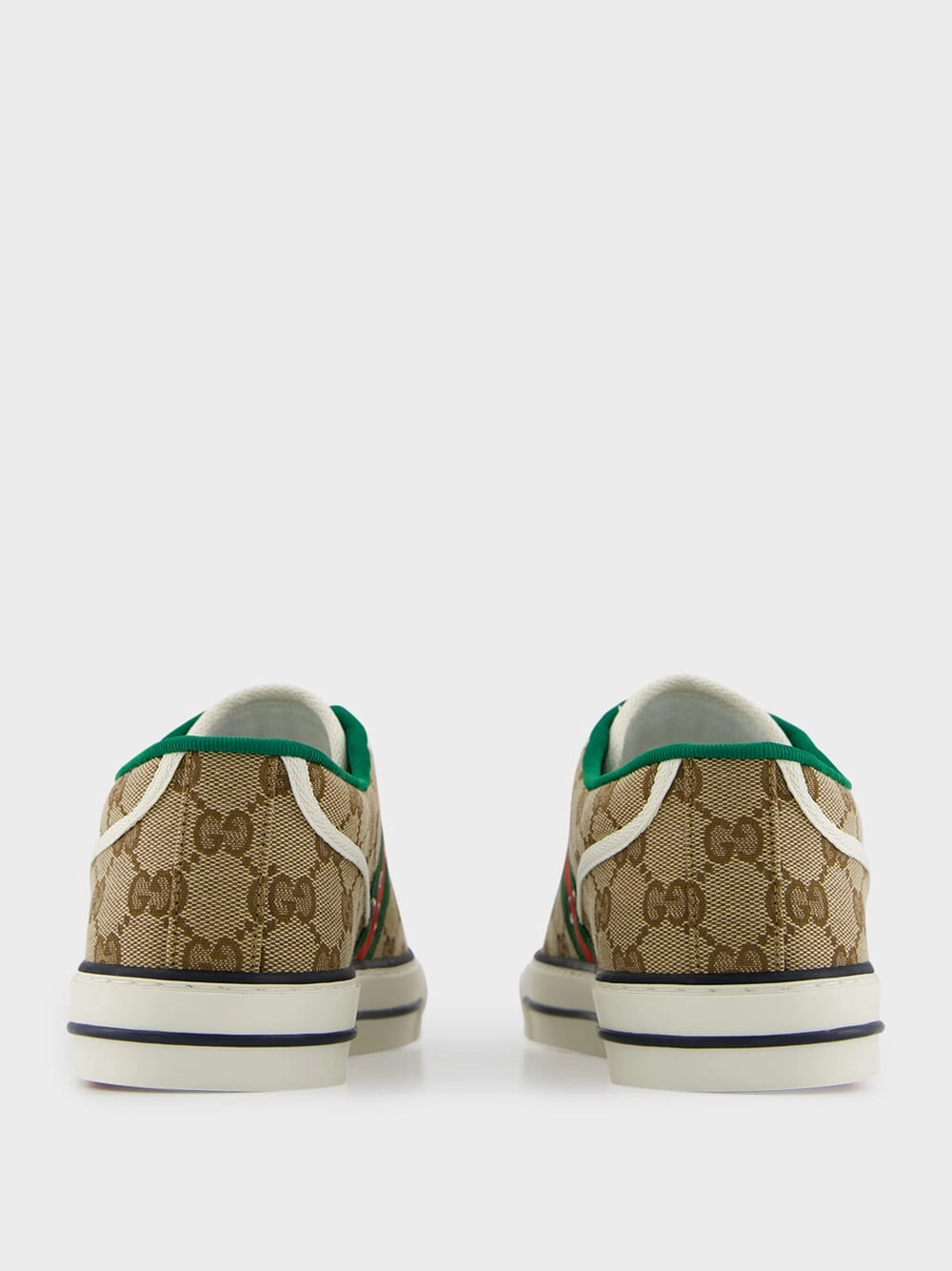 Beige GG Gucci Tennis 1977 Trainer