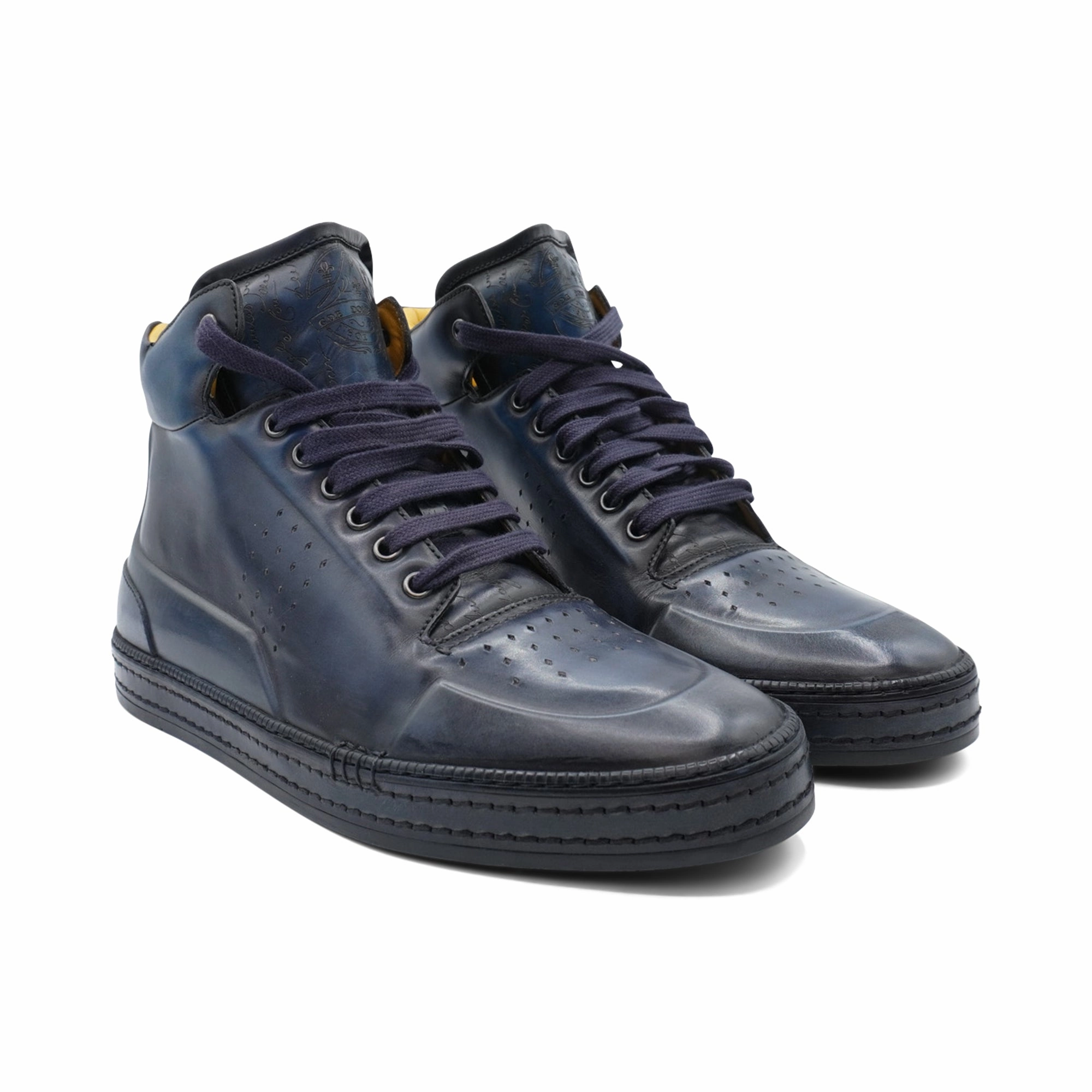 Berluti 'Playtime' High-Top Sneakers - Men's 9