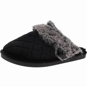 BHFO Mens Embossed Manmade Slide Slippers Mens Slippers clearance sale