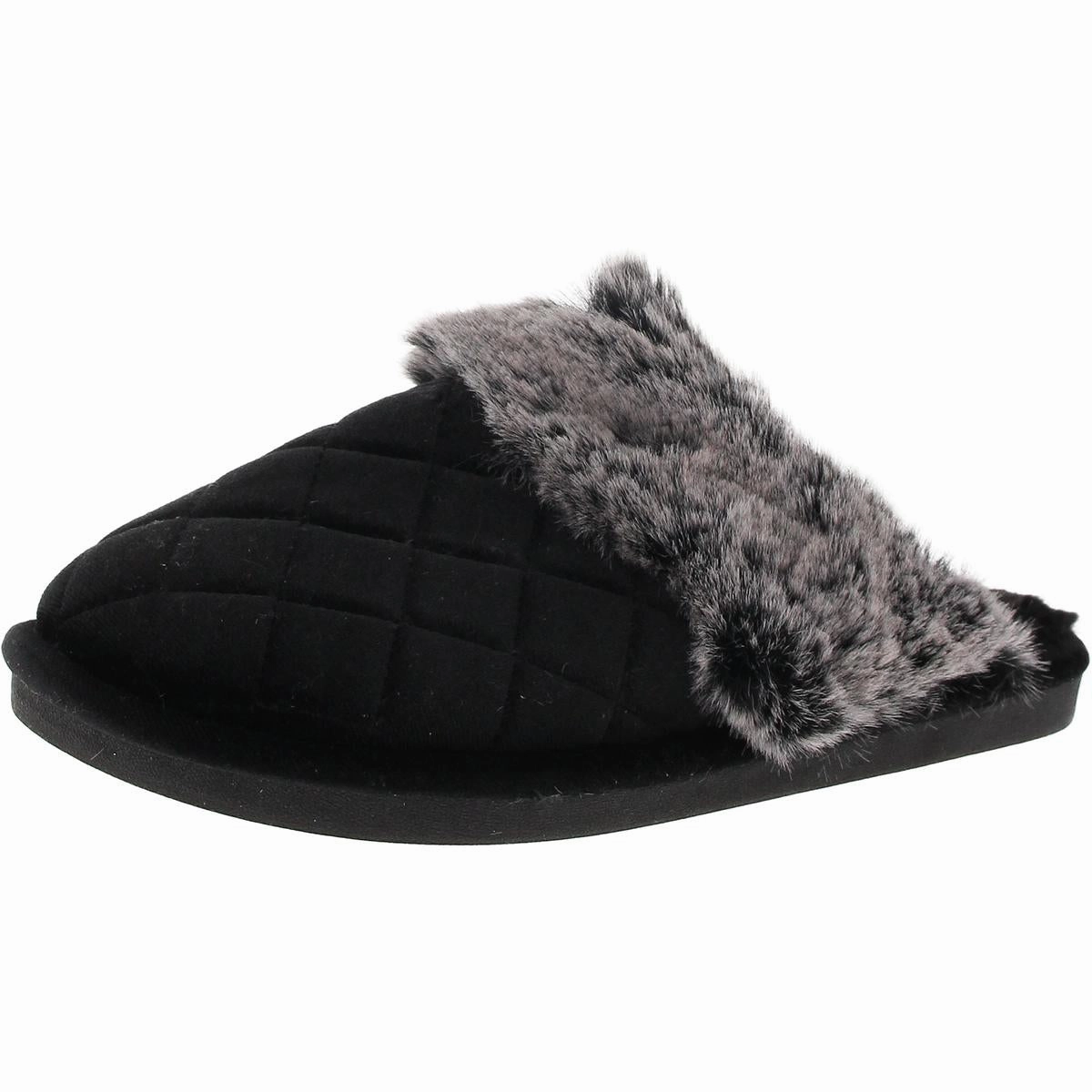 BHFO Mens Embossed Manmade Slide Slippers