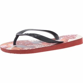 BHFO Womens Animal Print Manmade Flip-Flops Sale on Womens Open Sandals