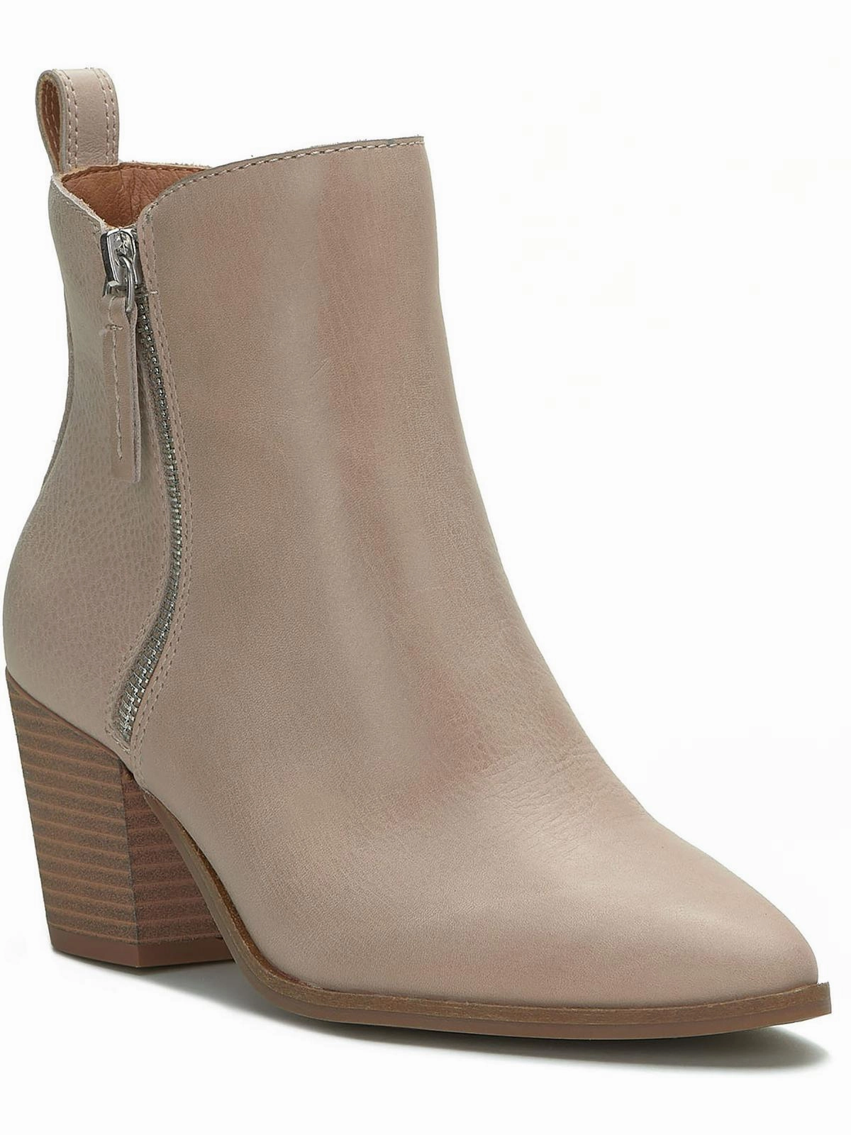 Bidelia Womens Block Heel Round Toe Mid-Calf Boots