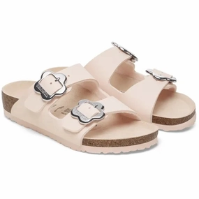 Birkenstock Arizona Kids Flower Buckle BF Light Rose Kids Open Sandals cheap sale