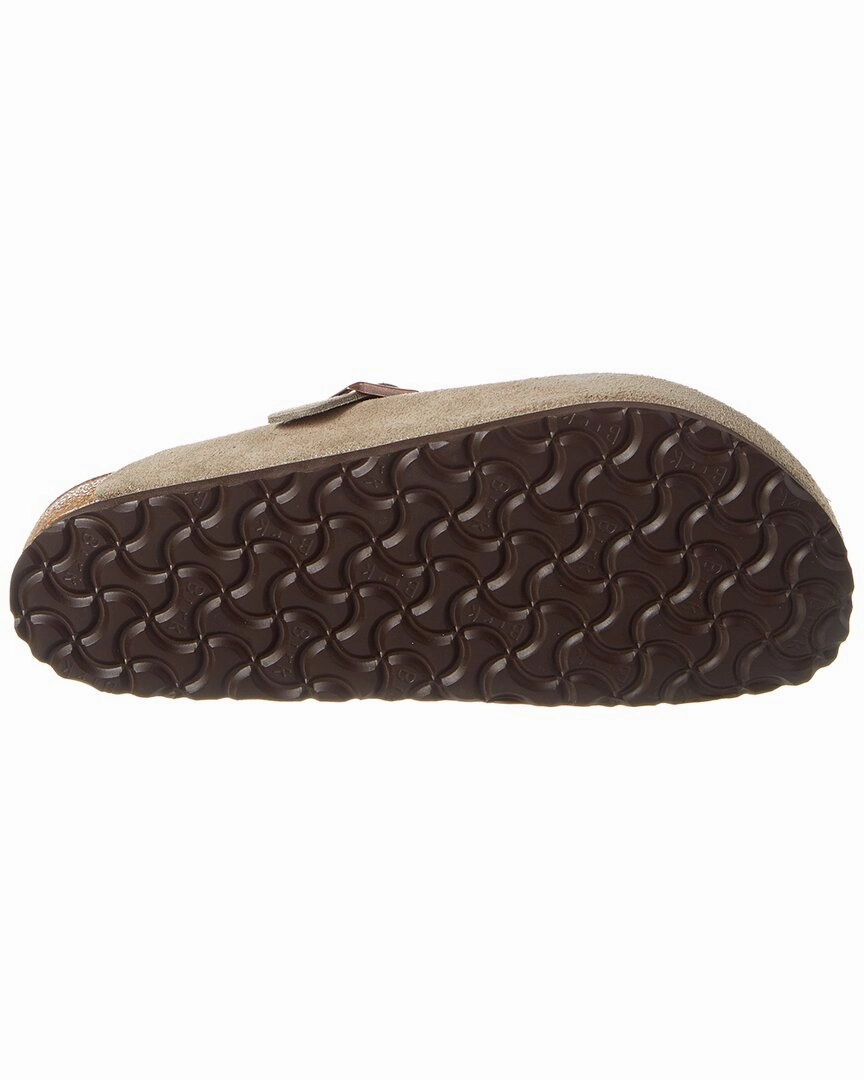 Birkenstock Boston Soft Footbed Suede Leather Clog