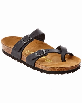 Birkenstock Mayari Oiled Leather Sandal Discount Mens Beach Sandals
