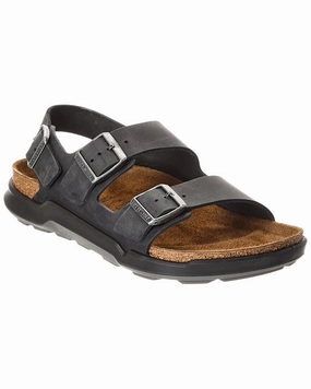 Birkenstock Milano CT Leather Sandal Mens Sandals outlet deals