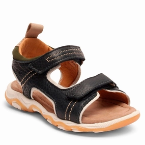 Bisgaard Adam Sandal Navy Kids Open Sandals cheap sale