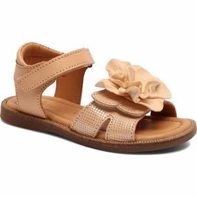 Bisgaard Agnes C Sandal Creme Kids Open Sandals cheap sale