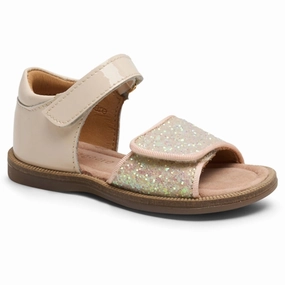 Bisgaard Aida Sandal Patent Vanilla Kids Open Sandals cheap sale