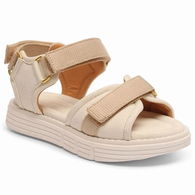 Bisgaard Ally Sandal White Kids Open Sandals cheap sale