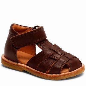 Bisgaard Ami Sandal Brown Kids Closed Toe Sandals promo