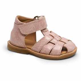 Bisgaard Ami Sandal Rose Croco Kids Closed Toe Sandals promo