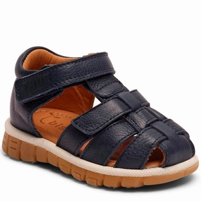 Bisgaard Angus Sandal Navy Kids Closed Toe Sandals promo