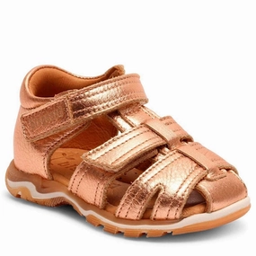 Bisgaard Anni Sandal Rose Gold Kids Closed Toe Sandals promo