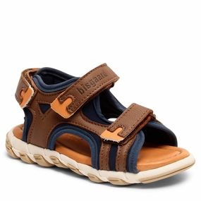 Bisgaard Arno Sandal Taupe Kids Open Sandals cheap sale