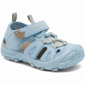 Bisgaard Baby Blue Parker Velcro Shoe Kids Sneakers with Laces sale