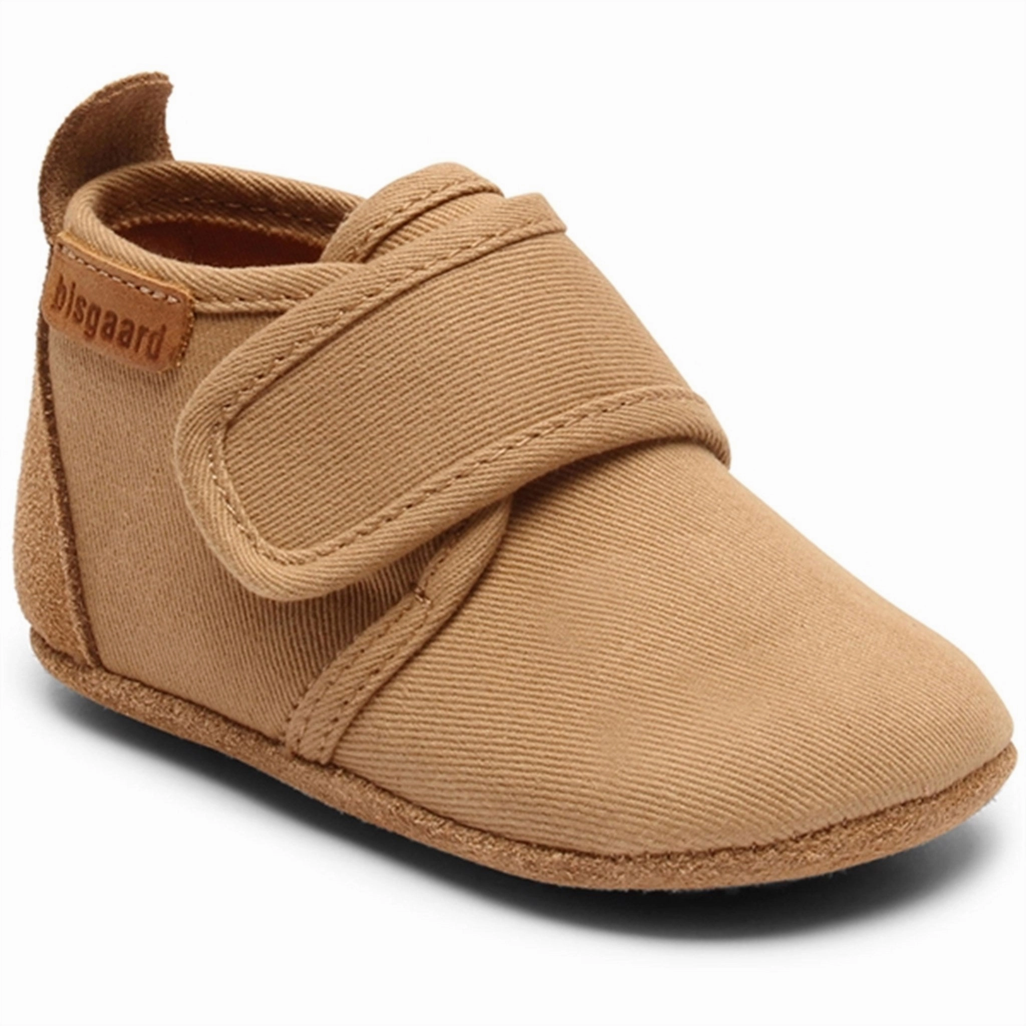 Bisgaard Baby Cotton Home Shoe Camel House Slippers for Kids on sale