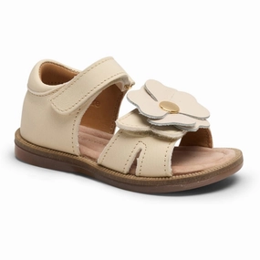 Bisgaard Barbara C Sandal Beige Kids Open Sandals cheap sale
