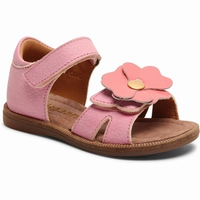 Bisgaard Barbara C Sandal Pink Kids Open Sandals cheap sale