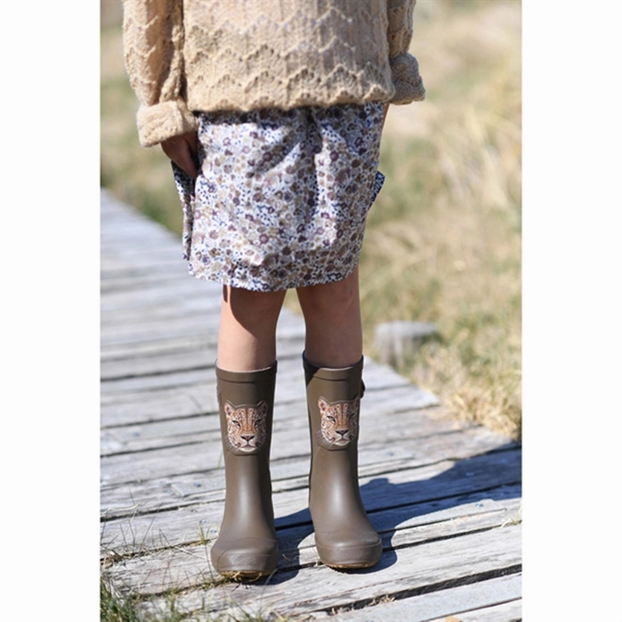 Bisgaard Basic Rubber Boots brown Jaguar